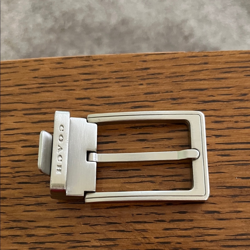 Coach Metallic Belt Buckle